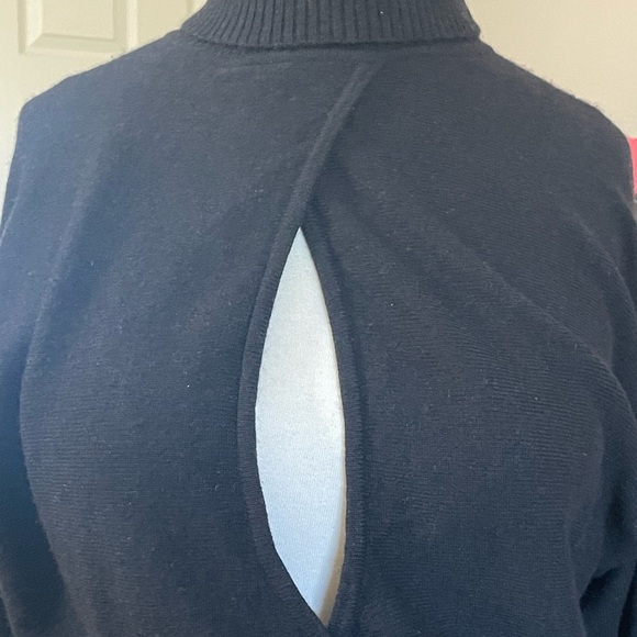 Trina Turk cashmere black open front sweater - Picture 1 of 8